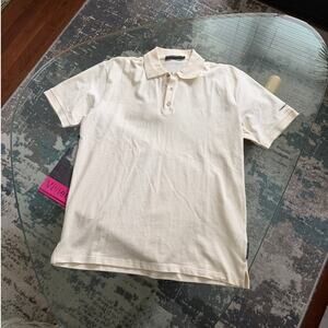 Porsche Design P'1357 Cream Polo Shirt